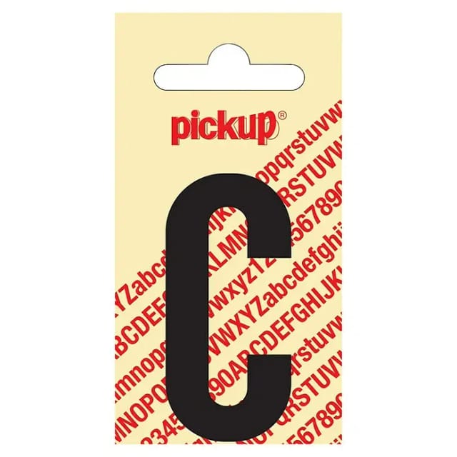 Pickup Aufkleber (Motiv: C, Schwarz, Höhe: 60 mm)