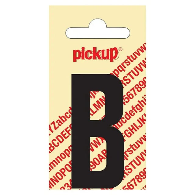 Pickup Aufkleber (Motiv: B, Schwarz, Höhe: 60 mm)
