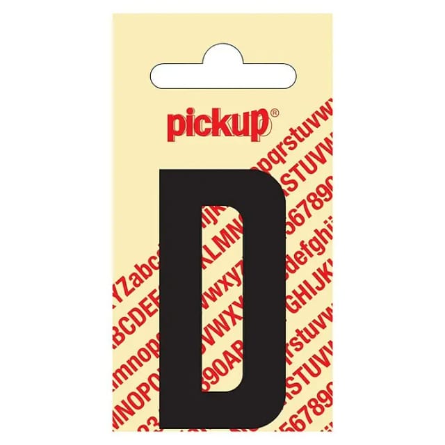Pickup Aufkleber (Motiv: D, Schwarz, Höhe: 60 mm)