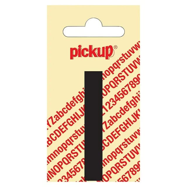 Pickup Aufkleber (Motiv: I, Schwarz, Höhe: 60 mm)