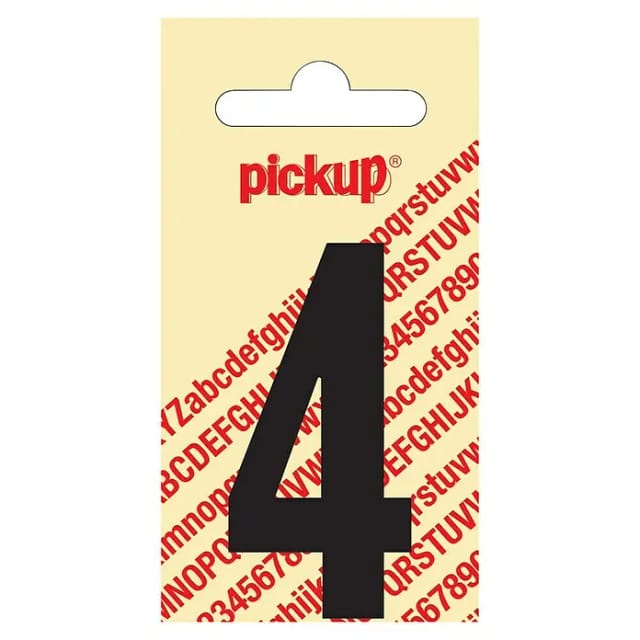 Pickup Aufkleber (Motiv: 4, Schwarz, Höhe: 60 mm)