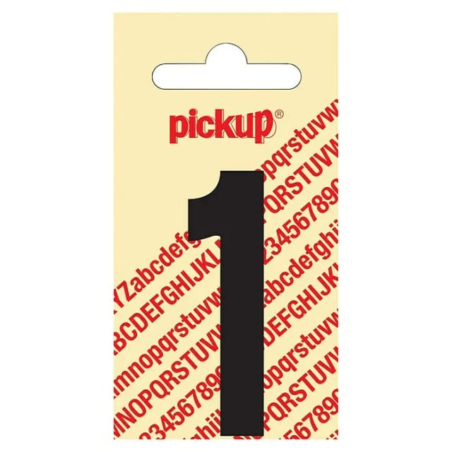 Pickup Aufkleber (Motiv: 1, Schwarz, Höhe: 60 mm)