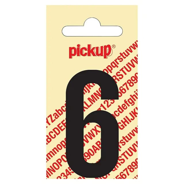 Pickup Aufkleber (Motiv: 6, Schwarz, Höhe: 60 mm)