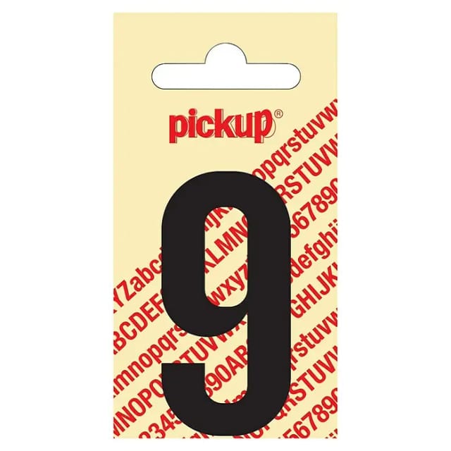 Pickup Aufkleber (Motiv: 9, Schwarz, Höhe: 60 mm)