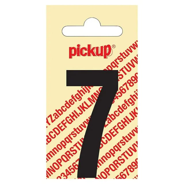 Pickup Aufkleber (Motiv: 7, Schwarz, Höhe: 60 mm)