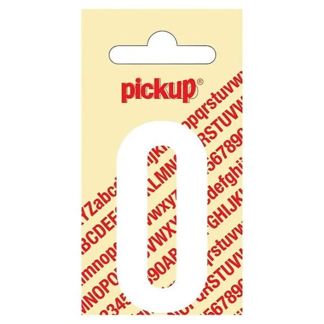 Pickup Aufkleber (Motiv: 0, Weiß, Höhe: 60 mm)