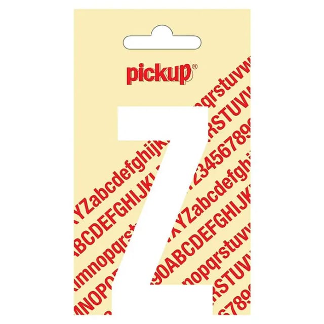 Pickup Aufkleber (Motiv: Z, Weiß, Höhe: 90 mm)