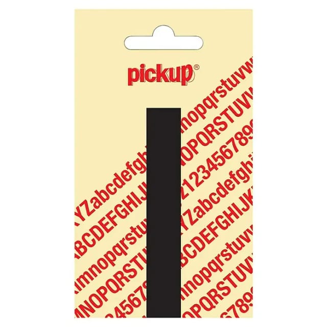 Pickup Aufkleber (Motiv: I, Schwarz, Höhe: 90 mm)