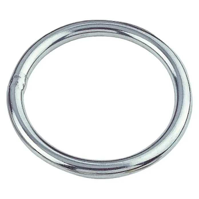 Marinetech Ring (Ø x S: 20 x 3 mm, Edelstahl, Stahlsorte: A4, Silber)