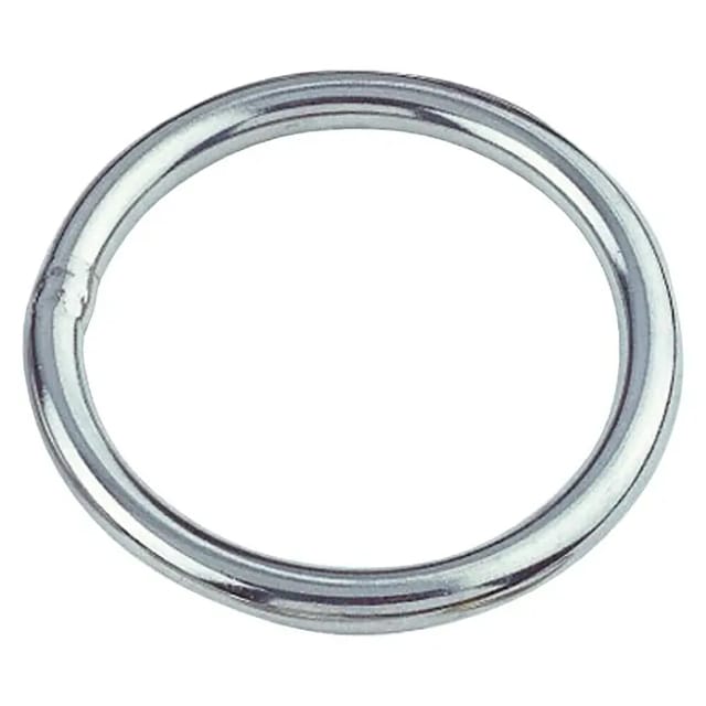 Marinetech Ring (Ø x S: 20 x 3 mm, Edelstahl, Stahlsorte: A4, Silber)
