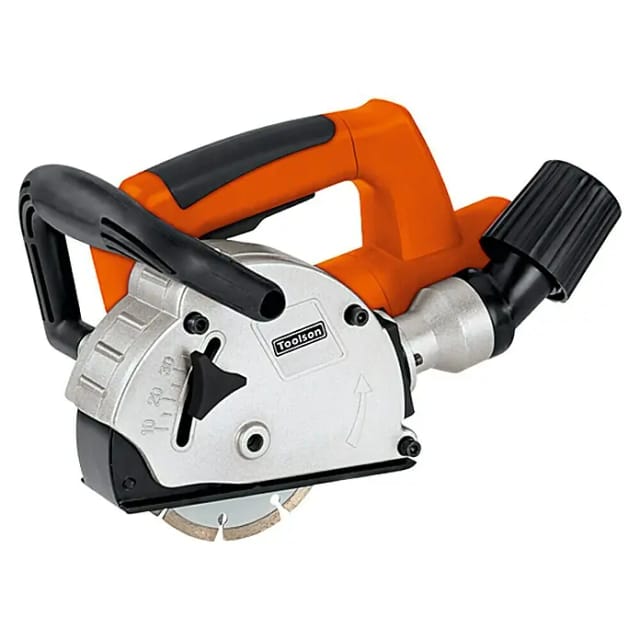 Toolson Mauernutfräse Pro-MF 1320 (1.320 W, Durchmesser Scheibe: 125 mm, Nuttiefe: 8 mm - 30 mm, Nutbreite: 8 mm - 26 mm)