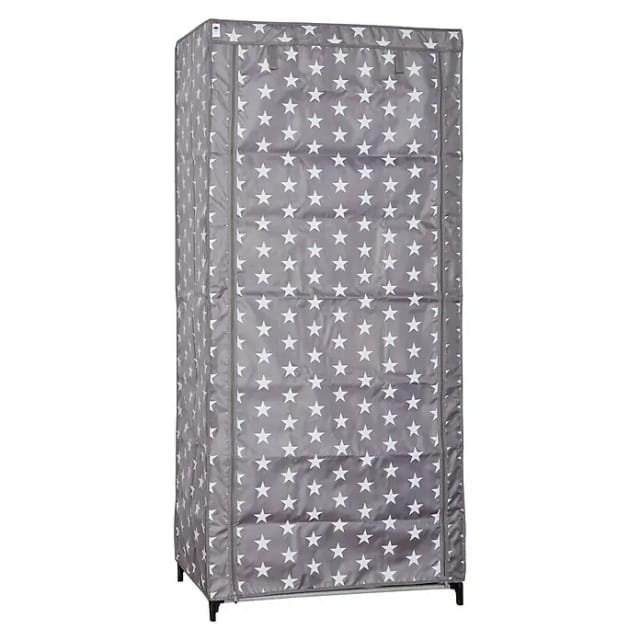 Textiler Kleiderschrank XXL (L x B x H: 50 x 80 x 175 cm, Polyester)