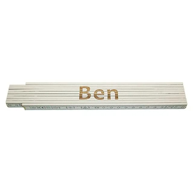 Zollstock (Aufdruck: Ben, 2 m)