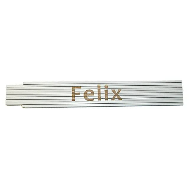 Zollstock (Aufdruck: Felix, 2 m)
