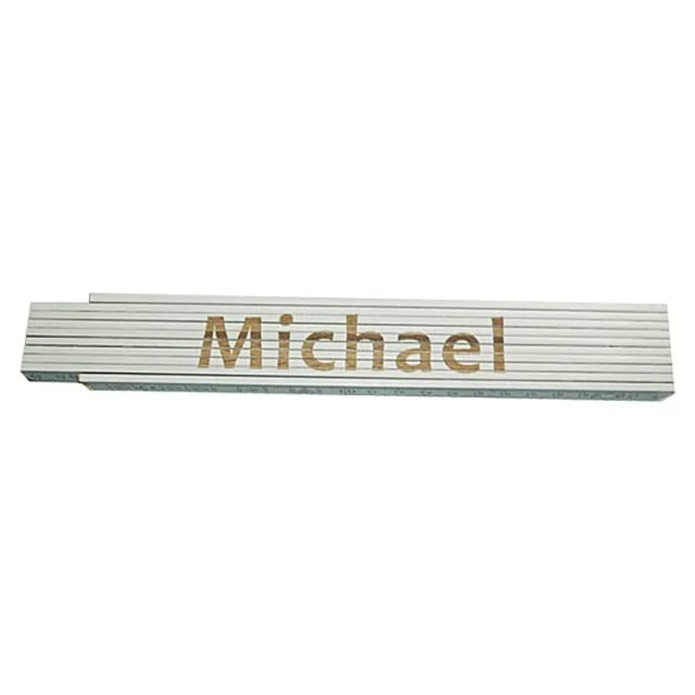 Zollstock (Aufdruck: Michael, 2 m)