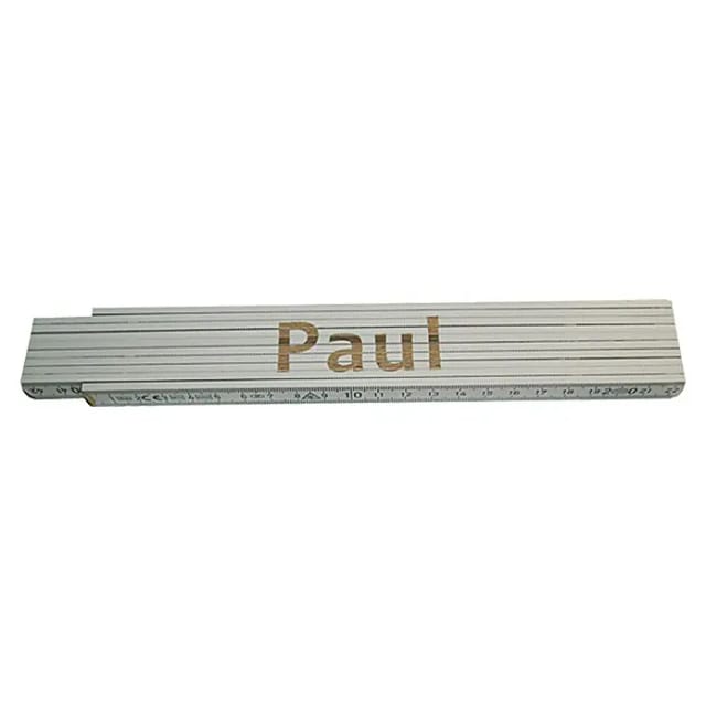 Zollstock (Aufdruck: Paul, 2 m)