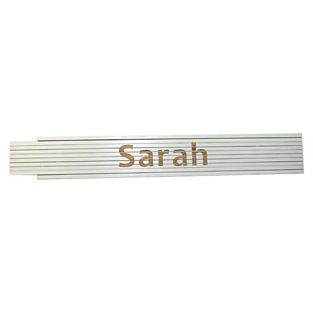 Zollstock (Aufdruck: Sarah, 2 m)