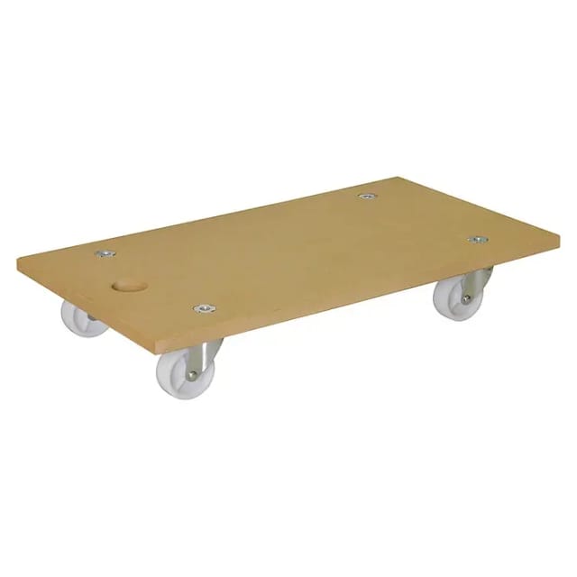 Transportroller (L x B x H: 57,5 x 30 x 10 cm, Traglast: 200 kg, Kunststoff)