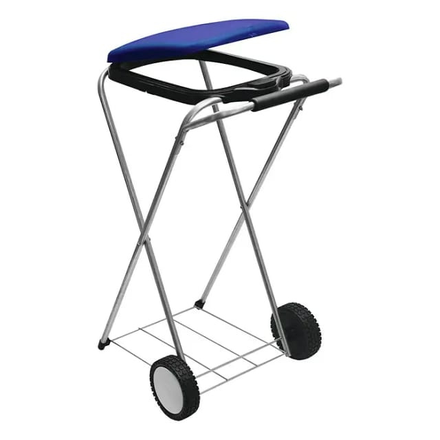 Müllsackständer (1-Sack mit Rollen, Passend für: Müllsäcke 20 - 130 l)