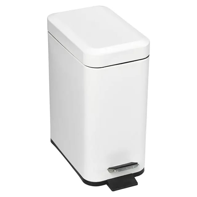 Venus Treteimer Rufus (5 l, Metall, Weiß)