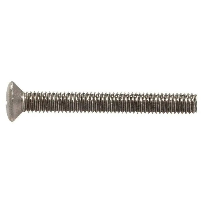 Marinetech Linsensenkschraube (Ø x L: 5 x 20 mm, A4, Edelstahl, DIN 966, Linsenkopf)