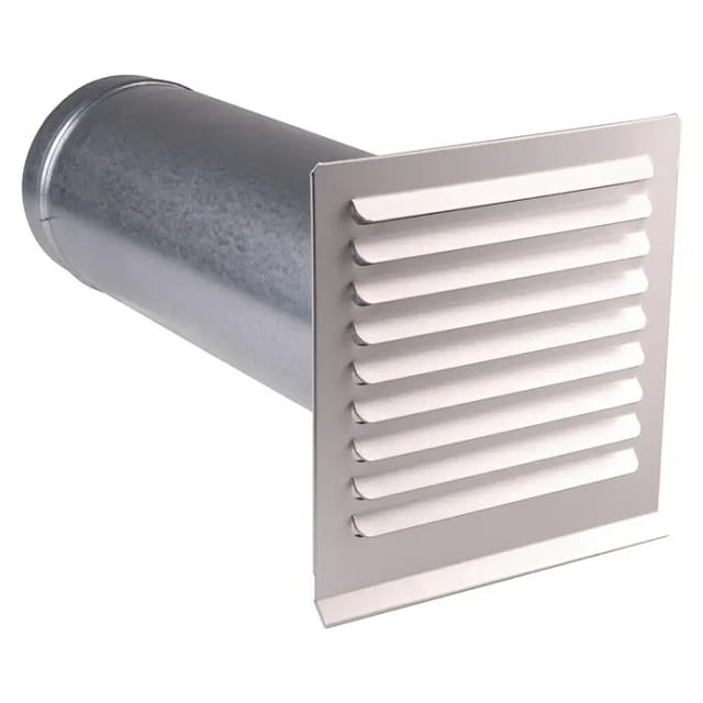 Air-Circle Teleskop-Mauerkasten (Durchmesser: 150 mm, Verstellbereich: 31 cm - 45 cm, Metall)