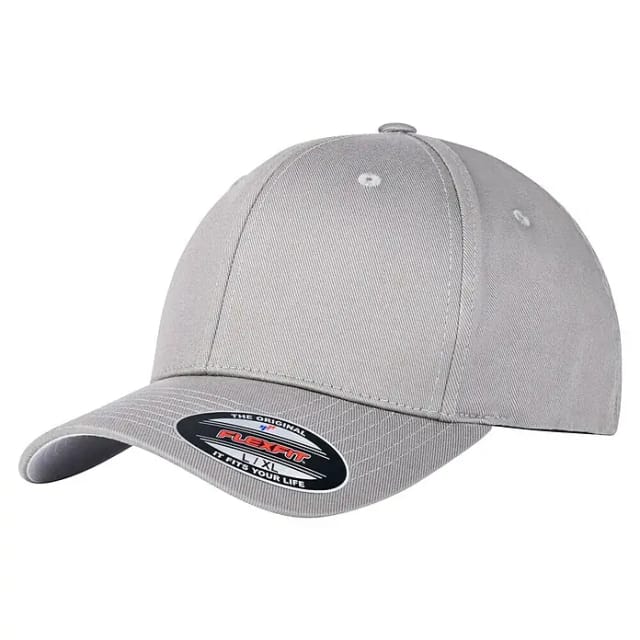 Flexfit Baseballkappe (Grau, S/M)