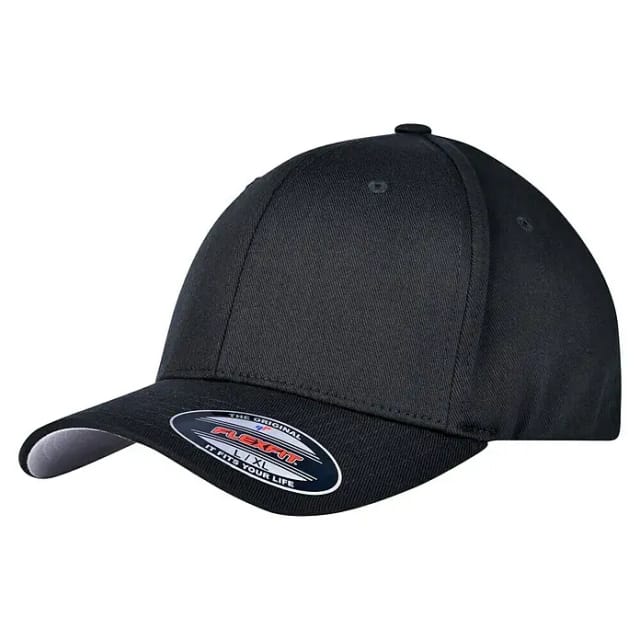 Flexfit Baseballkappe (Schwarz, L/XL)