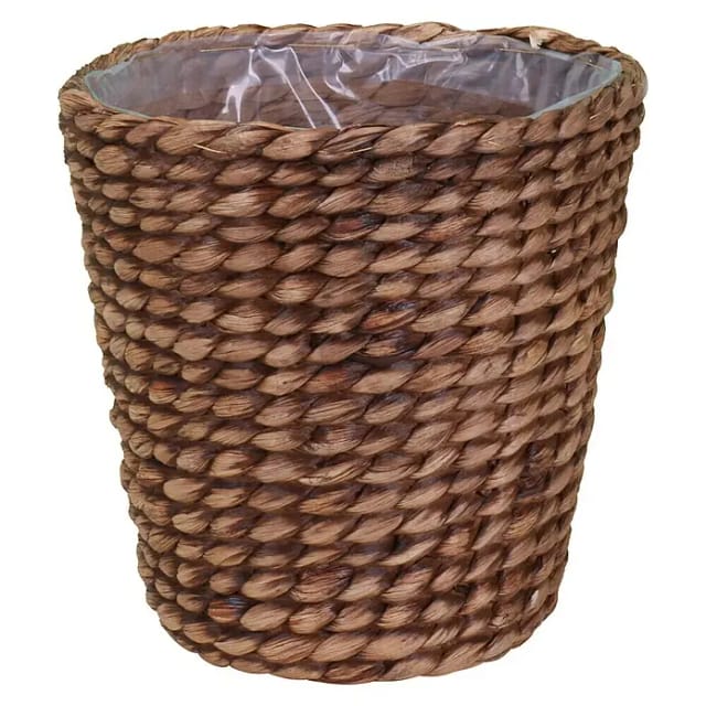 A.H.G. Pflanzkorb (Außenmaß (Ø x H): 15 x 13 cm, Naturmaterialien, Waschbraun)