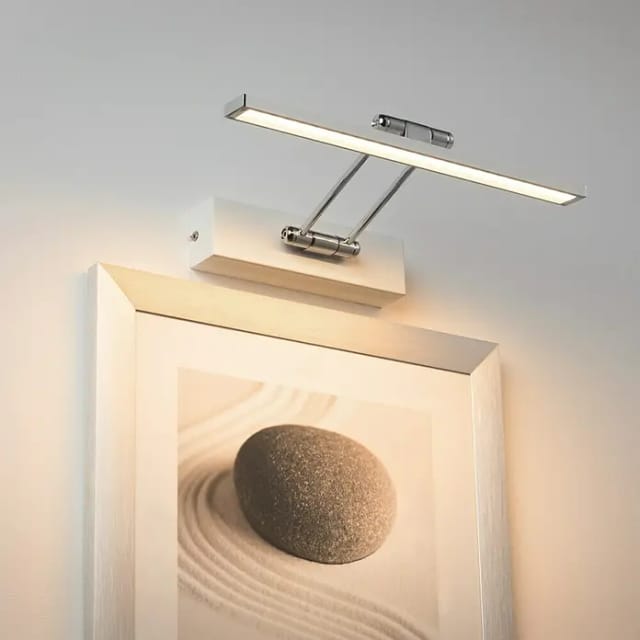 Paulmann Galeria LED-Bilderleuchte Beam Thirty (5 W, L x B x H: 29 x 19 x 4,6 cm, Weiß, Warmweiß)
