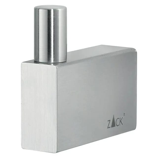 Zack Linea Handtuchhaken (Länge: 4,5 cm, Edelstahl, Matt)