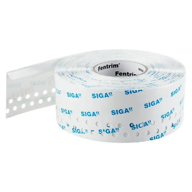 Siga Klebeband Fentrim 20 (25 m x 100 mm, Innen, Weiß)