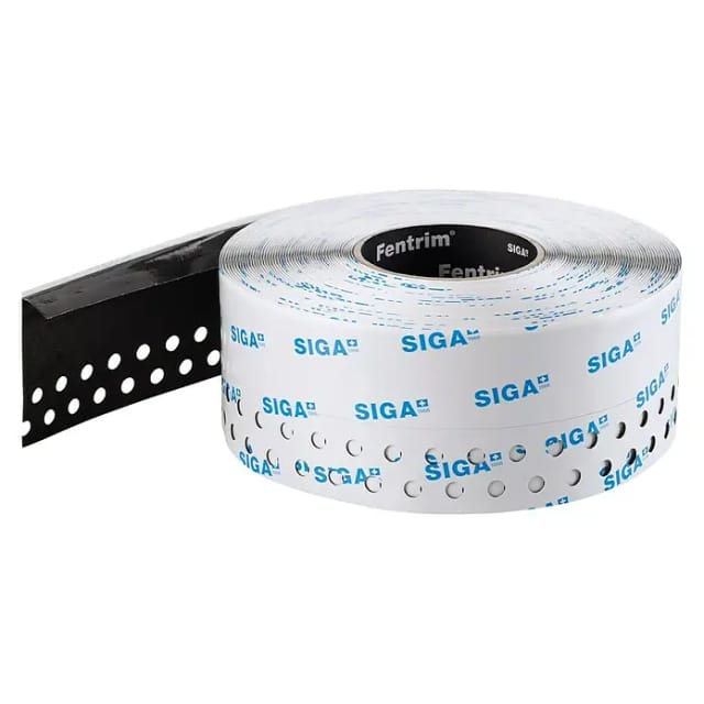 Siga Klebeband Fentrim 2 (25 m x 100 mm, Außen, Schwarz)