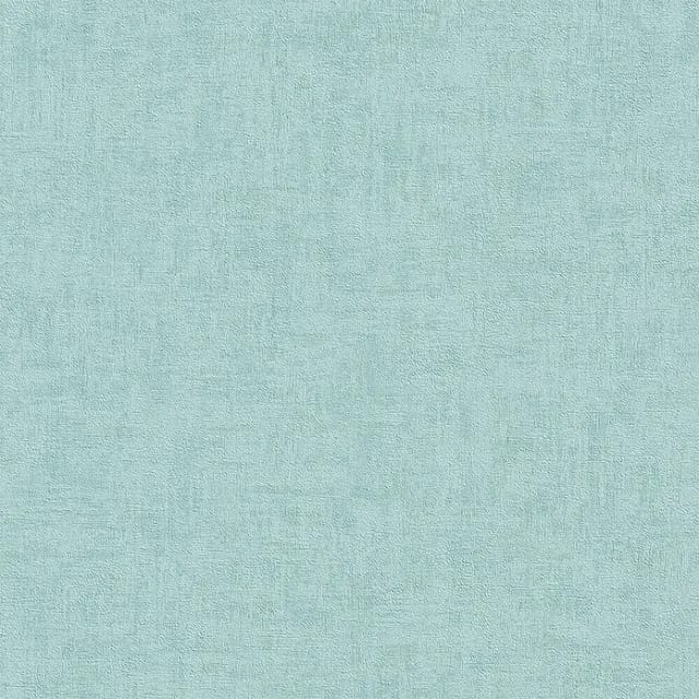 Rasch Vliestapete (Blau, Uni, 10,05 x 0,53 m, Schimmernd)