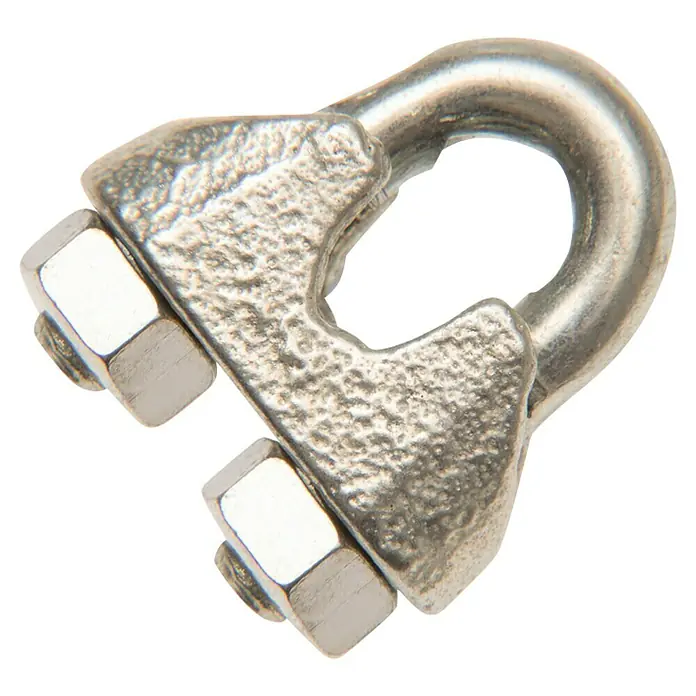 Conacord Seilklemme (Für Seildurchmesser: 4 mm, Stahl)