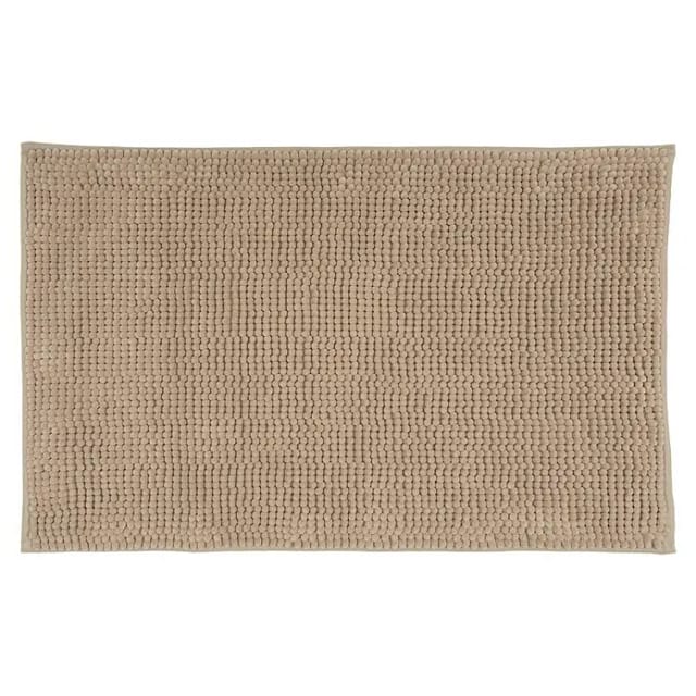 Camargue Badteppich Zottel (50 x 80 cm, Light Grey, 100% Polyester)