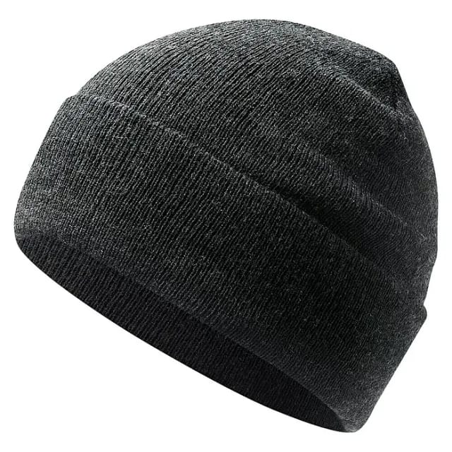 Strickmütze Basic (Grau, Größe: Universal)