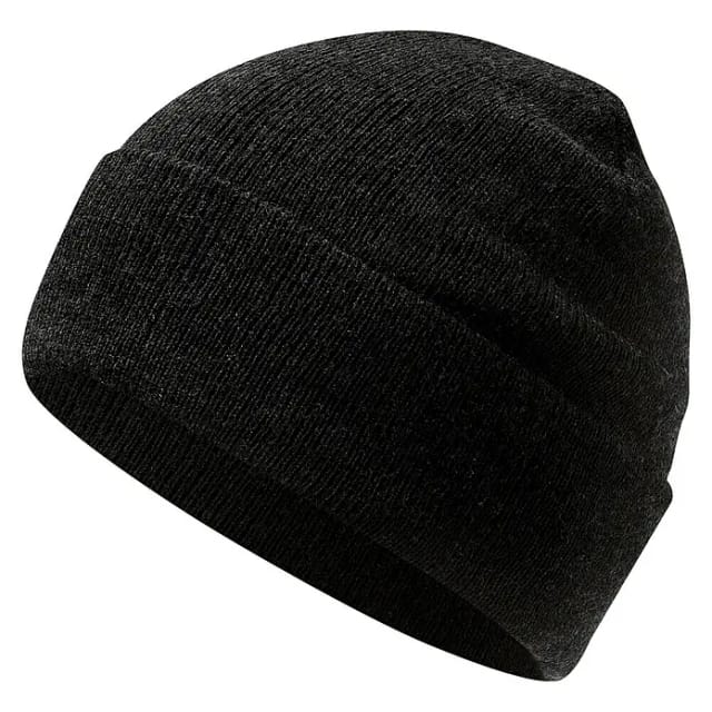 Strickmütze Basic (Schwarz, Größe: Universal)