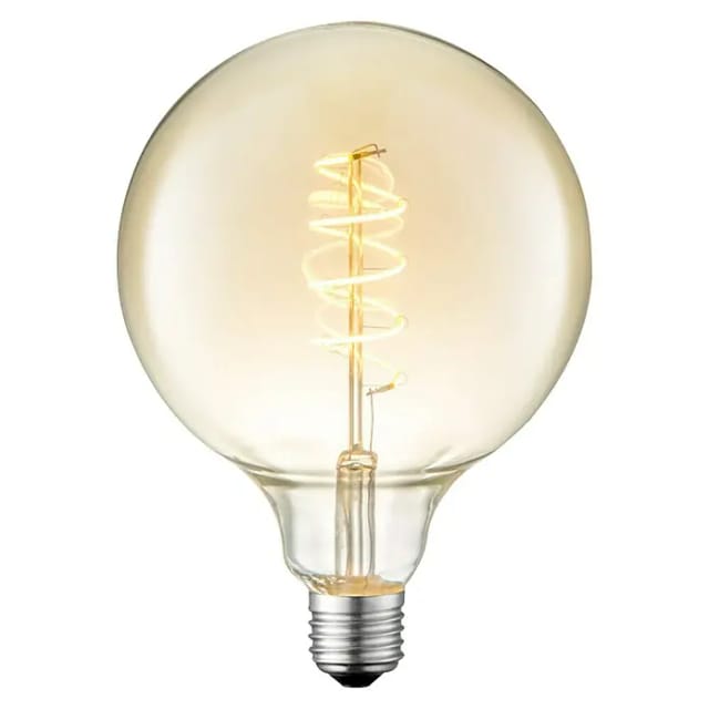 Home Sweet Home LED-Lampe Vintage Globe-Form E27 (E27, Dimmbar, Warmweiß, 140 lm, 4 W, Globe)