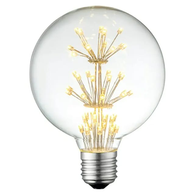 Home Sweet Home LED-Lampe Vintage Globe-Form E27 (E27, Nicht Dimmbar, Warmweiß, 100 lm, 1,5 W)