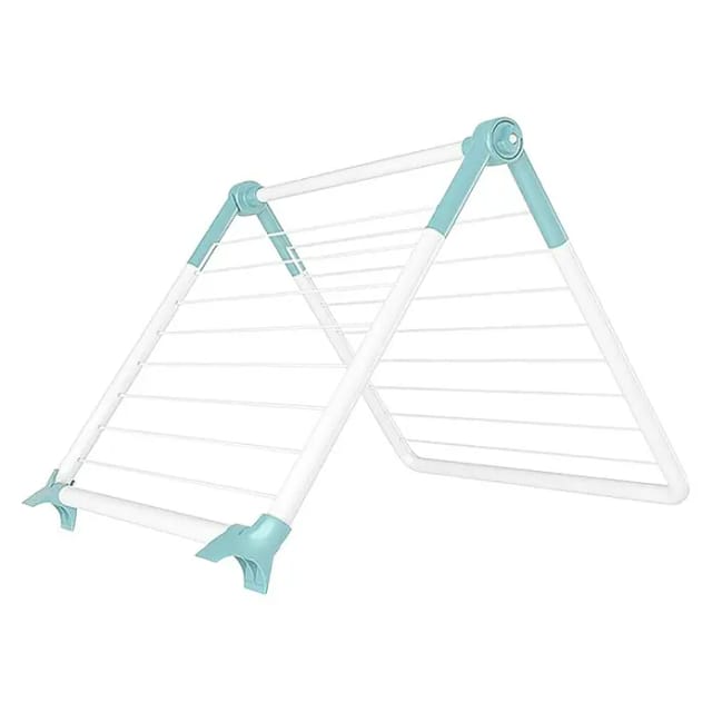 Juwel Stand-Wäscheständer SuperDry Wing (Länge Wäscheleine: 8,8 m, L x B x H: 103,1 x 60,1 x 7,1 cm, Weiß/Mint)