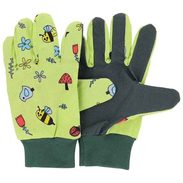 Gardol Kinder-Gartenhandschuhe Tiere (Handschuhgröße: 5, Gelb)