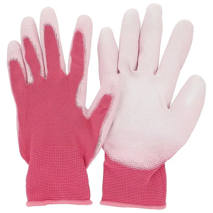 Gartenhandschuhe (Handschuhgröße: 8, Pink)