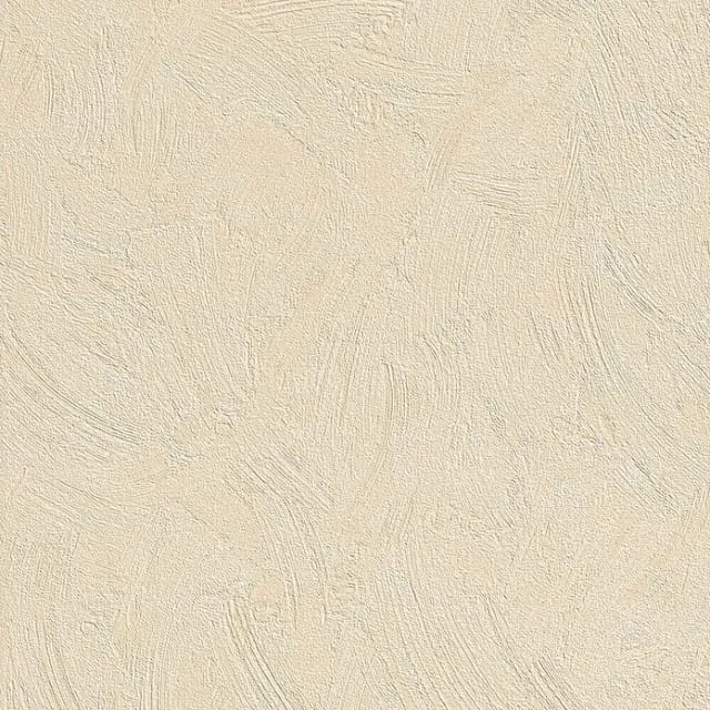 Rasch Vliestapete Putzstruktur (Creme, Uni, 10,05 x 0,53 m, Spachtelstruktur)