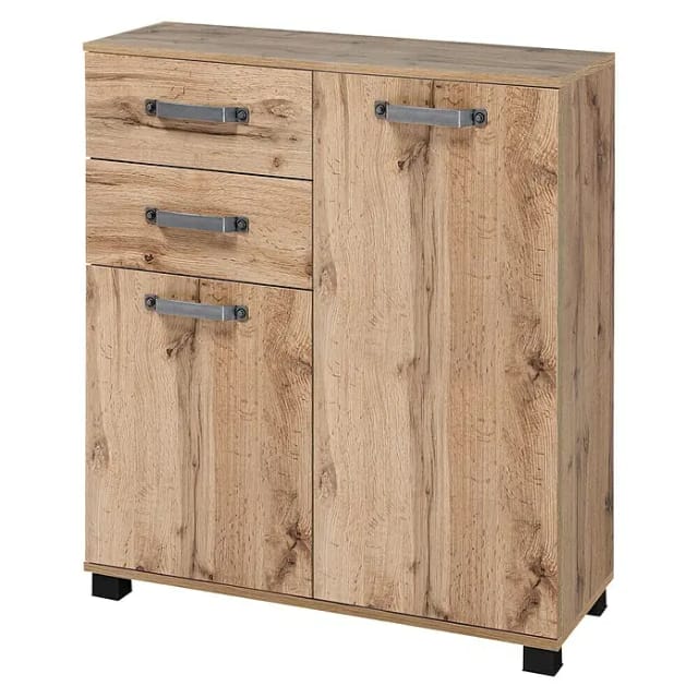 Schildmeyer Milan Unterschrank (81 x 32 x 95 cm, Wotaneiche)