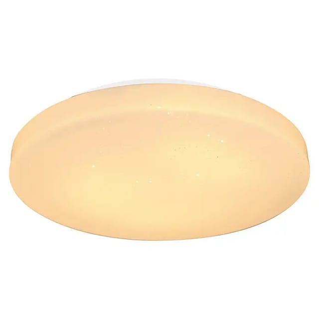 Tween Light LED-Deckenleuchte rund Skyler Star (15 W, Ø x H: 35 x 7 cm, Weiß, Warmweiß)