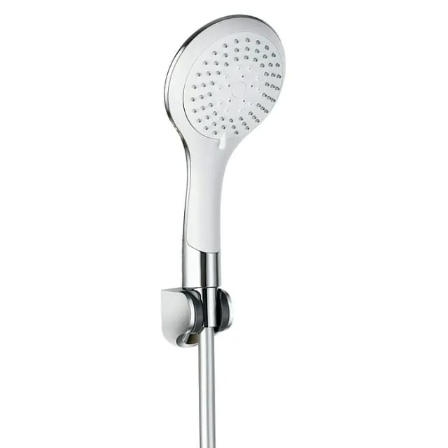 Camargue Brause-Set Guarizzas (Anzahl Strahlarten: 5 Stk., Chrom/Weiß)