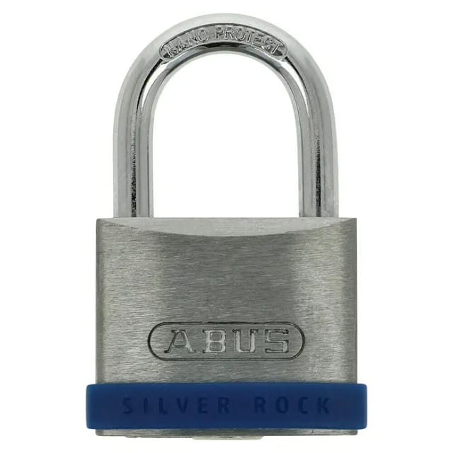 Abus Silver Rock Vorhängeschloss (Bügelstärke: 6,5 mm, Zink)
