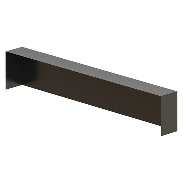 Sarei Abschlusskappe (Breite: 270 mm, Anthrazit, Aluminium)