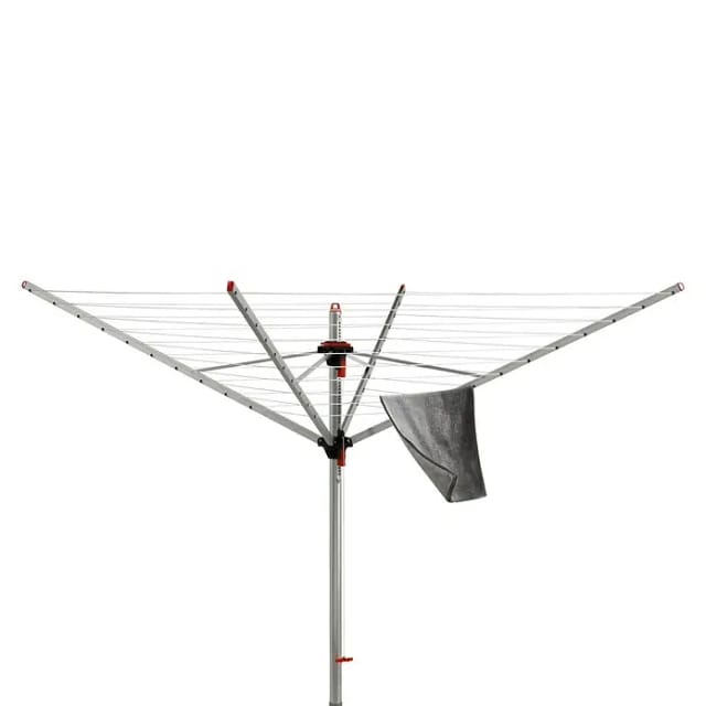 Blome Wäschespinne Primera Servo (Länge Wäscheleine: 60 m, Durchmesser offen: 3 m, Geeignet für Anzahl Waschmaschinenfüllungen: 5 Stk. - 6 Stk.)